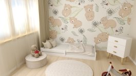 Dětská montessori postel Axel 90/200 cm + rošt ZDARMA - bílá
