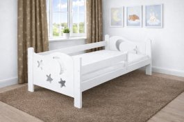 Zvětšit Postel Bohoušek 180x80 cm bílá + rošt ZDARMA - II. JAKOST Zvětšit Postel Bohoušek 180x80 cm bílá + rošt ZDARMA - II. JAKOST