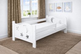 Postel Bohoušek 180x80 cm bílá + rošt ZDARMA