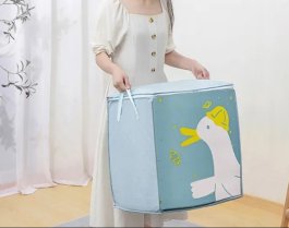 Úložný box textilní s dětským motivem - kačena