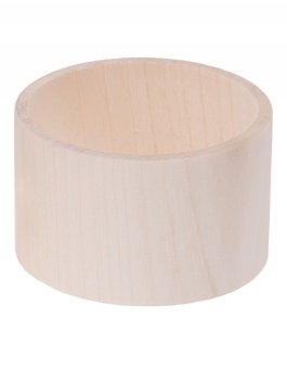 Dřevěný náramek ø 8 cm - šíře 5 cm