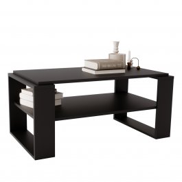 Konferenční stolek Prima loft 96 - černá/černá