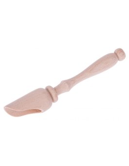 Dřevěná lopatka na koření 14 cm