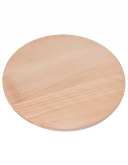 Dřevěná kuchyňská otáčecí deska -  průměr 35 cm