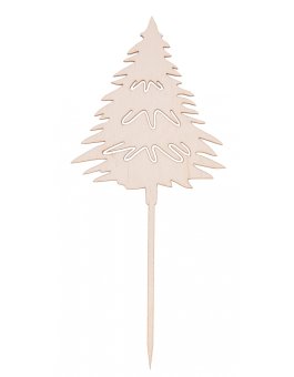 Vánoční dřevěná dekorace - Stromeček