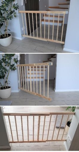 Zábrana dveře, schody 72-122 cm - výška 68 cm produkt