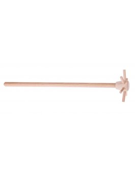 Přírodní dřevěná kuchyňská kvedlačka 35 cm