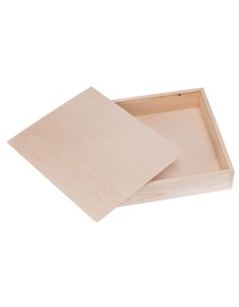 Dřevěná krabice na album - 32,5 x 27,5 cm