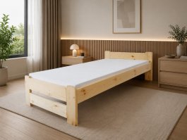 Zvětšit Postel z masivu Evropa 80 x 200 cm + rošt ZDARMA Zvětšit Postel z masivu Evropa 80 x 200 cm + rošt ZDARMA