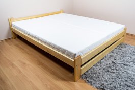 Zvětšit Zvýšená postel z masivu Halle 120x200 cm + rošt ZDARMA
