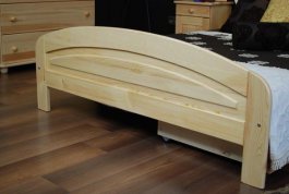 Postel Edek 140 x 200 cm masiv borovice