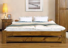 Postel Evropa 120 x 200 cm barva dub