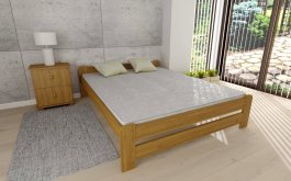 Zvětšit Zvýšená postel z masivu Halle 160x200 cm Olše + rošt ZDARMA