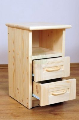 Postel Martin 90x200/80x190cm + rošt a šuplíky ZDARMA