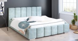 Čalouněná postel Maxima 180/200 cm s úložným prostorem fuego