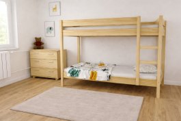 Patrová postel Gino 180x80 cm + rošty ZDARMA - TOP CENA V ČR !!!