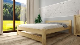 Zvýšená postel z masivu Halina 180x200 cm + rošt ZDARMA produkt