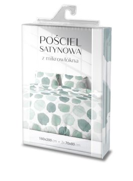 Povlečení ze saténového mikrovlákna 140 x 200 + 70 x 90 cm - model 001