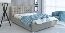 Zvětšit Čalouněná postel Napoli 90/200 cm s úložným prostorem jasmine 