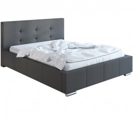 Čalouněná postel Trento 140/200 cm s úložným prostorem jasmine