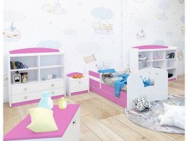 Postel Karla 180/90 cm + šuplík + matrace