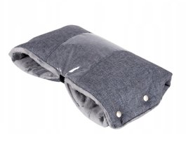 Rukávník s kapsou na mobil K27 flís - grey flex/šedá