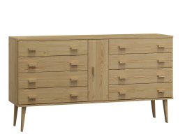 Zvětšit Komoda z masivu borovice Nord K4/4S 175/92/42 cm / přírodní