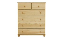 Zvětšit Komoda z masivu borovice KN10 100/122/42 cm