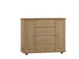 Zvětšit Komoda z masivu borovice KN40 118/100/42 cm