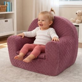 Dětské křesílko - bordó