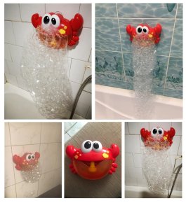 Hračka do vany / Bublinkující krab