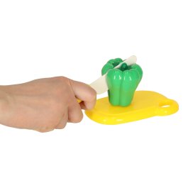 Dětská sada potravin a kuchyňského vybavení s košíkem (velká sada)