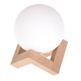 Noční lampička dekorativní /3D ve tvaru měsíce