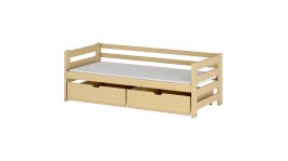 Postel z masivu Ergona 180/80 cm + rošt ZDARMA