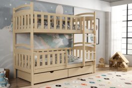 Patrová postel Krist 200/90 cm + šuplíky + rošty produkt