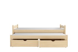 Dětská postel s výsuvem Dušan 80x180 cm + šuplíky a rošt ZDARMA