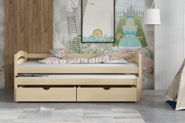 Dětská postel s výsuvem Danka 90/200 cm + šuplíky