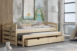 Zvětšit Dětská postel s výsuvem Danka 90/200 cm + šuplíky
