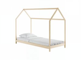 Postel z masivu Lucinda 180/80 cm + rošt ZDARMA