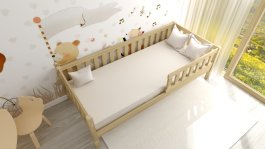 Postel Montessori Matylda 90x200 cm + rošt ZDARMA 