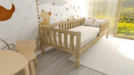 Postel Montessori Matylda 90x200 cm + rošt ZDARMA 