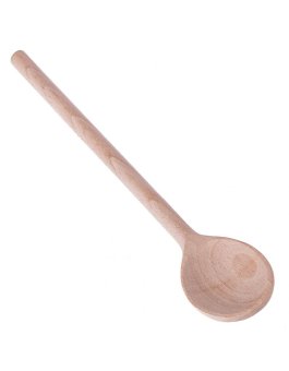 Zvětšit Kulatá dřevěná kuchyňská vařečka 25 cm