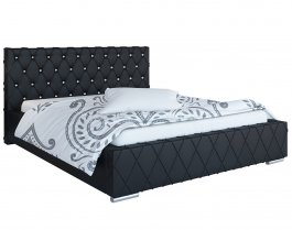 Čalouněná postel Parma 140/200 cm s úložným prostorem madrid - ekokůže