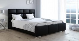 Čalouněná postel Rimini 160/200 cm s úložným prostorem madrid - ekokůže