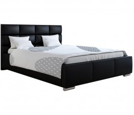 Čalouněná postel Rimini 140/200 cm s úložným prostorem madrid - ekokůže