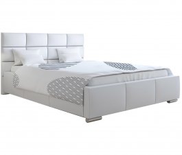 Čalouněná postel Rimini 90/200 cm s úložným prostorem madrid - ekokůže