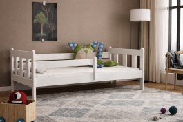 Postel Martin 180x80 cm bílá + rošt ZDARMA