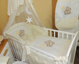 Luxusní vyšívaná souprava 10 dílů- světle béžová Luxusní vyšívaná souprava 10 dílů- světle béžová