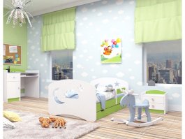 Postel Rita 180x90 cm + šuplík + matrace