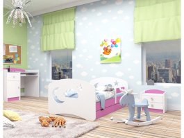 Postel Rita 180x90 cm + šuplík + matrace